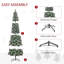 Arbre de Noël artificiel pré-éclairé enneigé-679207020