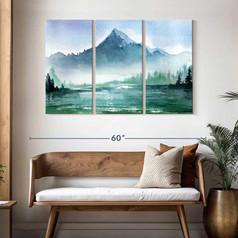Alvord Mountain And Water, 32" H x 50" W