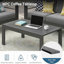 Table basse d'extérieur en aluminium 43 po-130523904