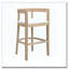 Tabouret de comptoir en bois d'hévéa-775411047