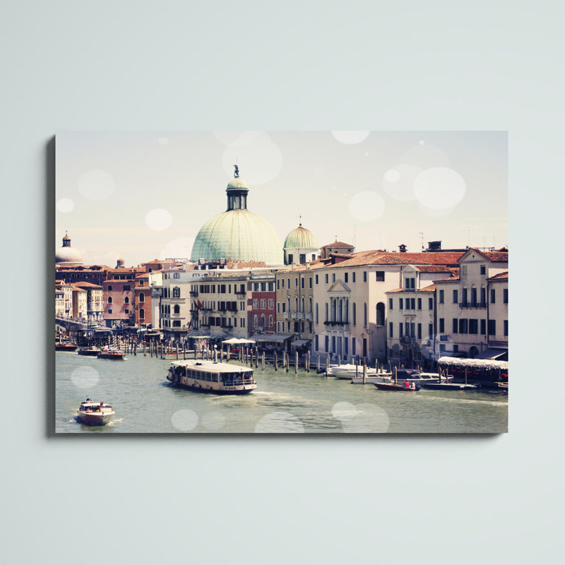 «Venice Bokeh II», photographie sur toile, H 32 po x l 48 po