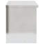 Callison Silver Stainless Steel Accent Cabinet-1182443226
