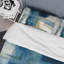 Indigo Panel VI - Ensemble de housse de couette moderne Glam - Microfibre de polyester-38758330