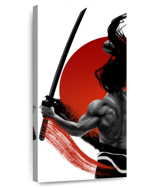 Samurai Sword Blade, 48" H x 24" W