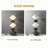 Resin Frameless Home Abstract Floor Lamp-118567290