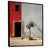Black Floater Framed