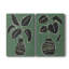 Palmier en pot Jade I - Toile tendue avec châssis de qualité supérieure - Prêt à être accroché