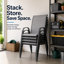Chaise de patio empilable Modern-1241717813