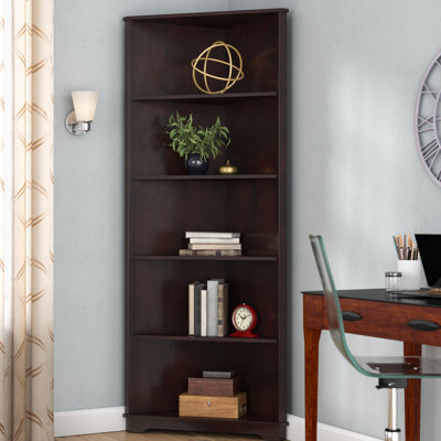 Exeter 198cm H x 81cm W Corner Bookcase