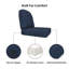 Sunbrella Outdoor Cushion Seat/Back, Replacement Cushion for Outdoor Furniture-187652709