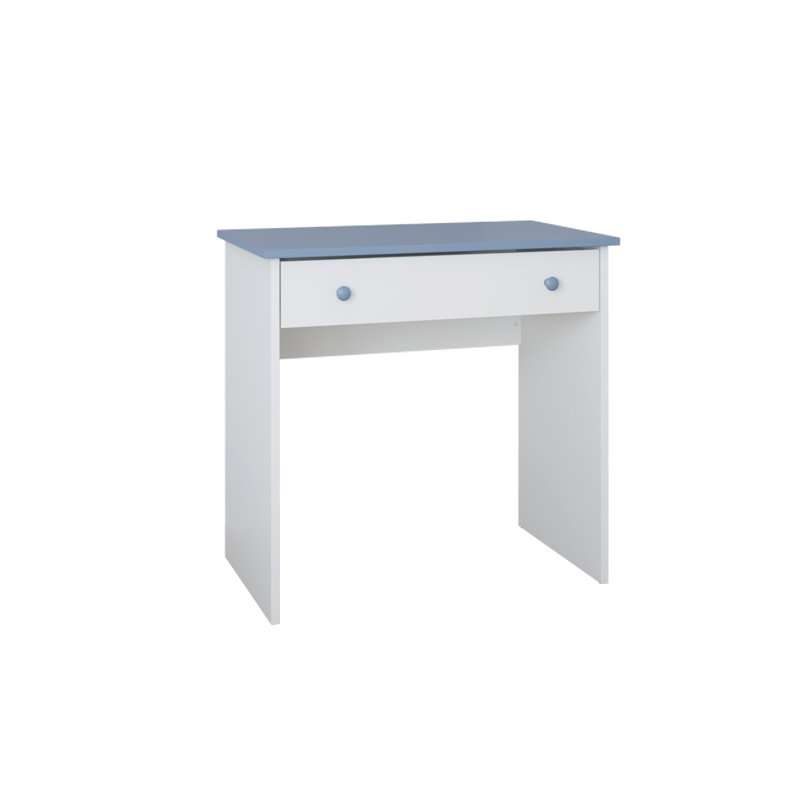 Kaci-Lea 83cm W Rectangular Writing Desk, Grey