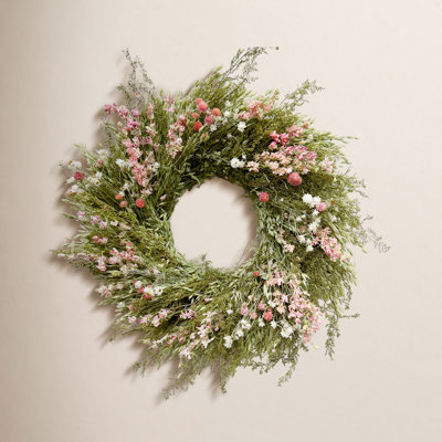 Handcrafted Larkspur Wreath