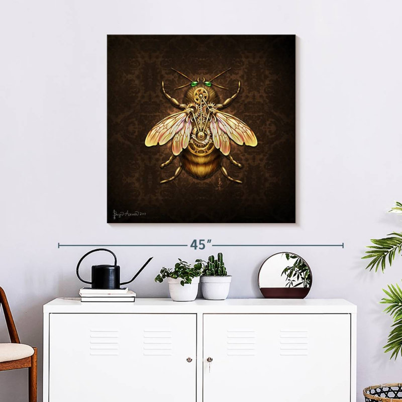 Brampt Steampunk Bee, 30" H x 30" W