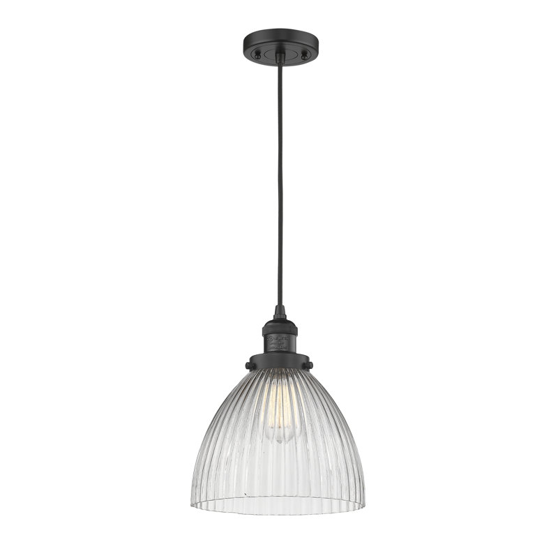 Pennrock 1 - Light Single Pendant, Matte Black