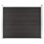 Zap Fence Panel WPC 180x146 cm-542236137
