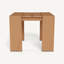 Hayman Outdoor Square Teak Side Table