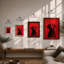 Steady Gaze Modern - Framed Print-1653322028-1653322002
