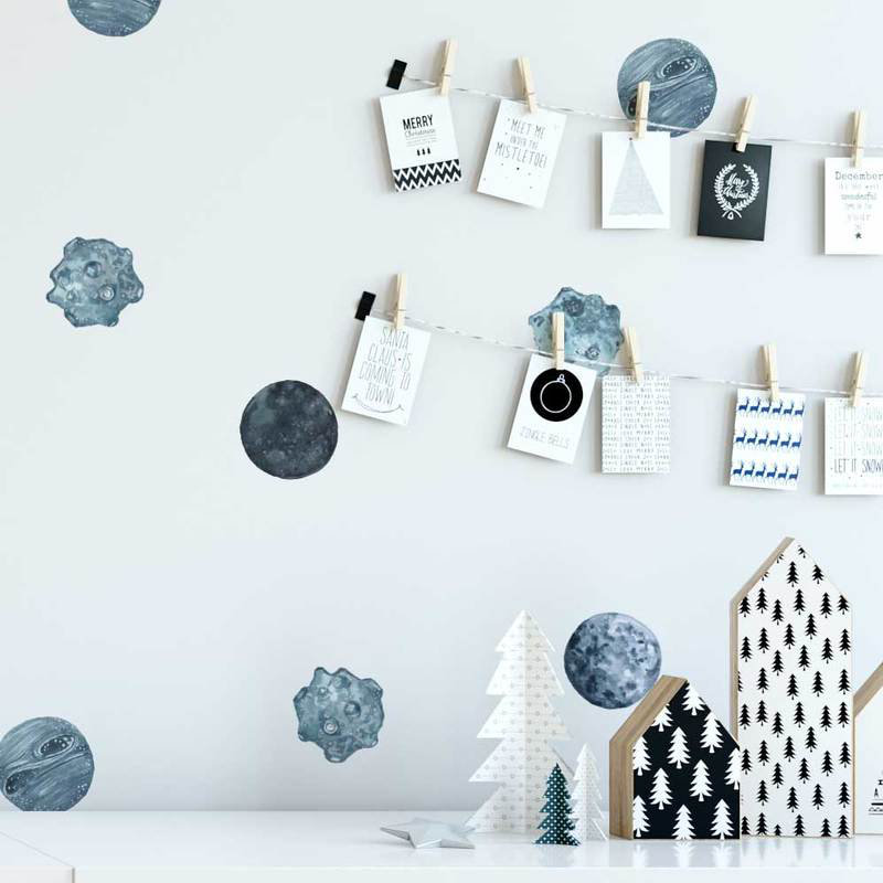 Astrology & Stars Non-Wall Damaging Wall Decal