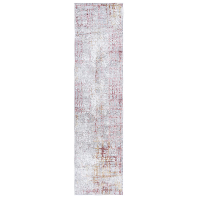 Milstein 500 Performance Geometric Rug, Runner 2' x 8'