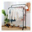 Portemanteau durable 1 pièce, support de rangement pour la chambre à coucher et la salle de bain - porte-vêtements polyvalent ou tringle double, accessoire de séchage pour vêtements, cadeau de Noël