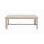 Table basse d'extérieur en métal Lunette Manzanares
