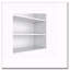 Armoire murale blanche avec rangement ouvert-600511960-600511963