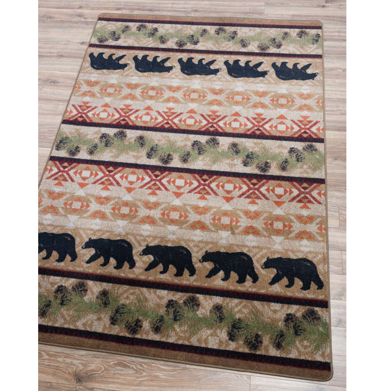 Tapis naturel Arndt, Rectangle 3 pi 10 po x 5 pi 4 po