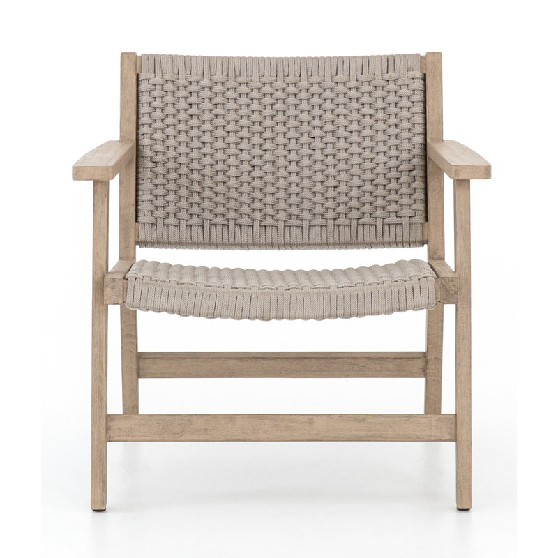 Outdoor Lounge Chair, Brown/Brown