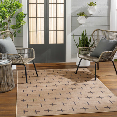 Beathe Forest Light Wood Machine Washable Area Rug