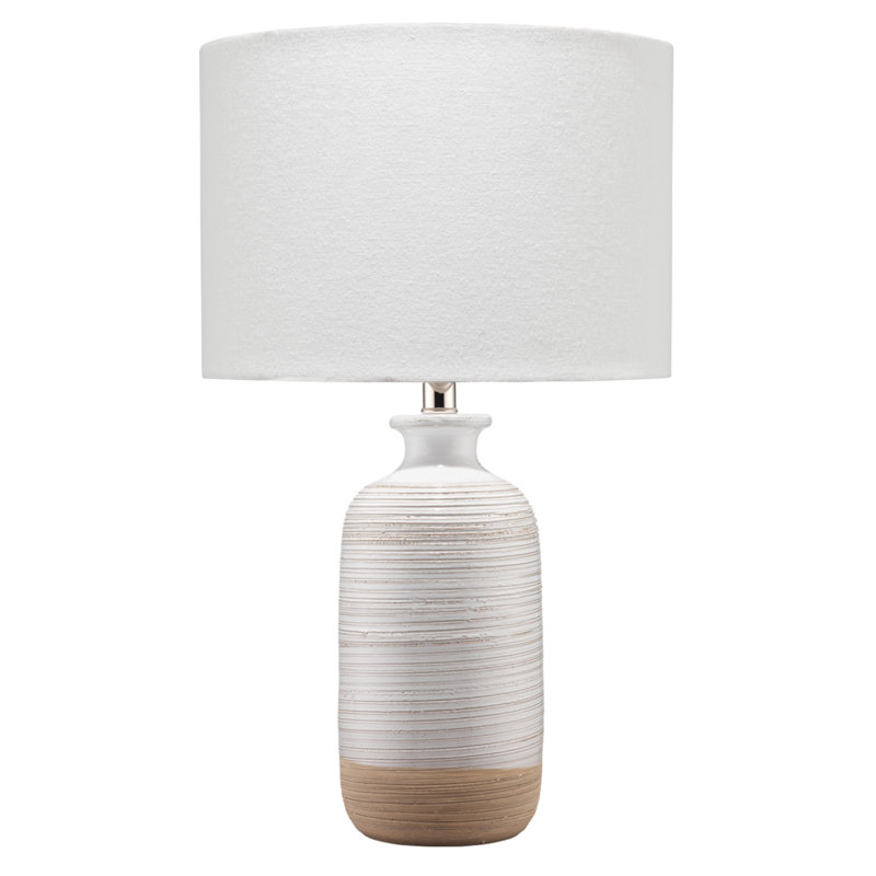 Lampe de table crème 23 po Kazuya