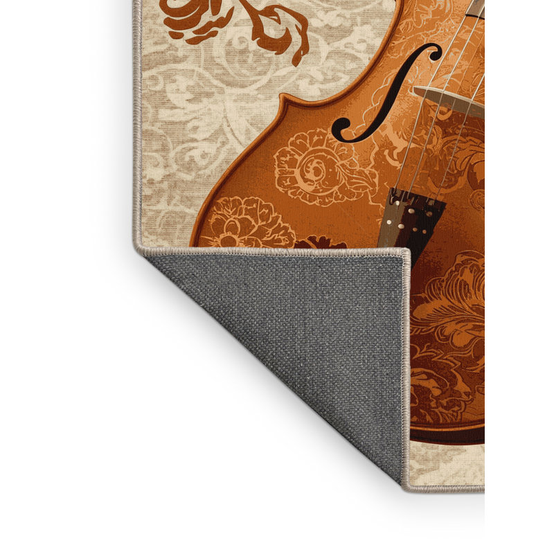 Tapis beige moelleux moelleux moelleux Forello Cello, 3 x 5