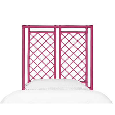 X And Diamond Open-Frame Headboard