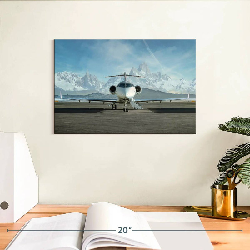 Jet privé Mehar Snowy Mountains, H 8 po x l 12 po
