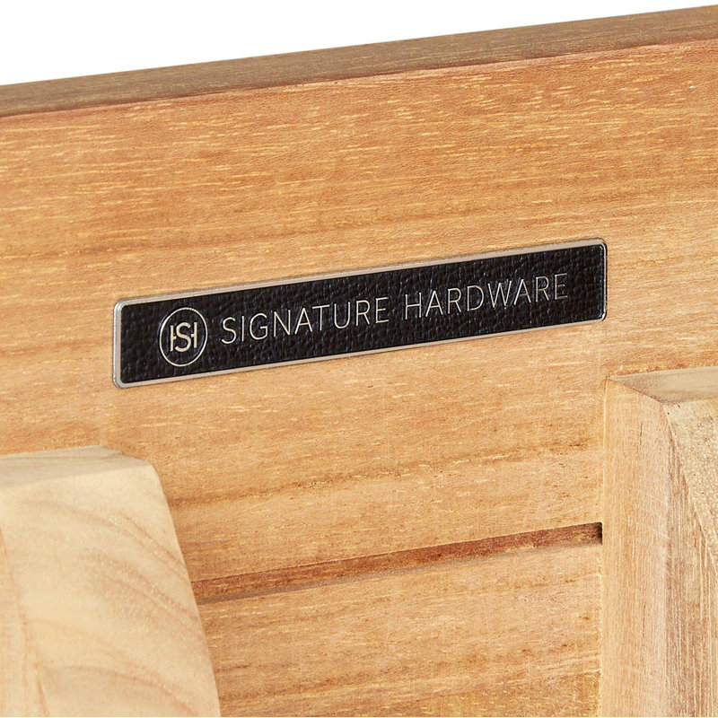 Signature Hardware 48" Aliso Single Bathroom Vanity Set with Offset Rectangular Undermount Sink