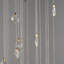 Luminaire suspendu caillou à lumières multiples-112622585-112622578-112622582