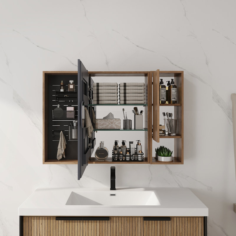 Armoire de salle de bain 41,7 po