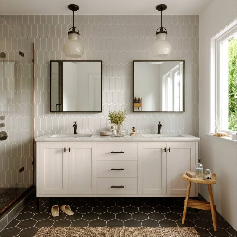 Karran Woodburn Single Handle Single Hole Basin Bathroom Faucet With Matching Pop-up Drain, Oil Rubbed Bronze