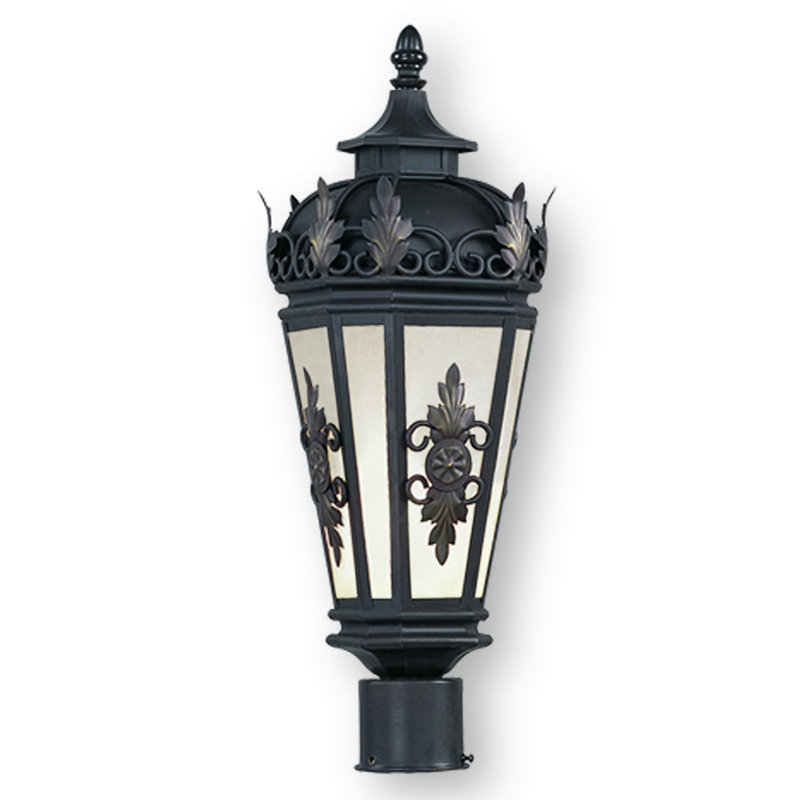 Tête de lanterne câblée 1 lumière Arelene, H 22 po x l 7,5 po x P 7,5 po