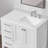 36" Engineered Stone Single Bathroom Vanity Top With Sink