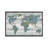 World Map on Wood by Jamie Macdowell - Wrapped Canvas Print-88156904-28956063-88156898
