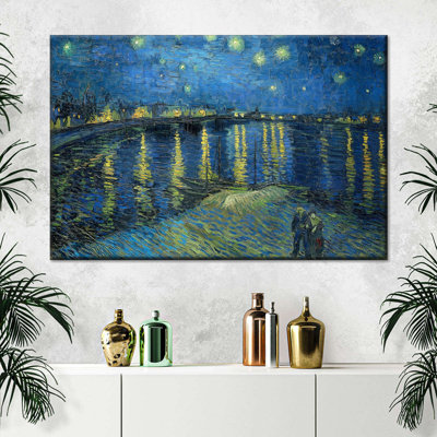 " The Starry Night Over The Rhone Canvas Print "