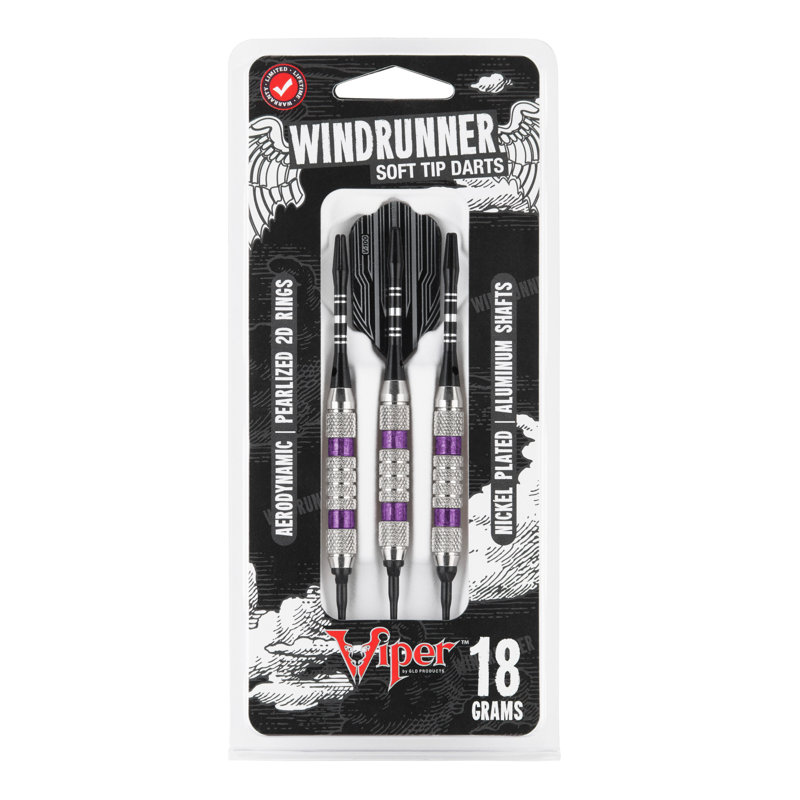 Fléchette Wind Runner, Bandes perlées violettes