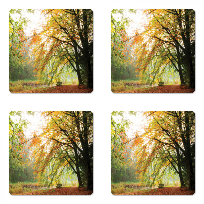 Square 4 Piece Coaster Set