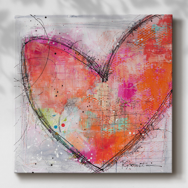 Sur toile, H 24 po x l 24 po x P 1,5 po