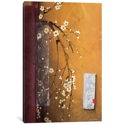 « oriental fleurs iii », reproduction d’art sur toile
