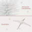 Arbre de Noël artificiel 6 pi avec arbre de Noël mince 6 pi avec 390 branches réalistes et support en plastique-118034142-118034143