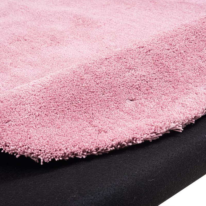 Cozy Handmade High Pile Pink Rug, Novelty 80 x 120cm