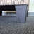 Linen Upholstered Storage Ottoman