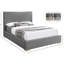 Lit plateforme tapissier en bois massif Crosby-67046586-67046592