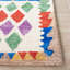 Tapis rouge / bleu Horwich 406-1444350581